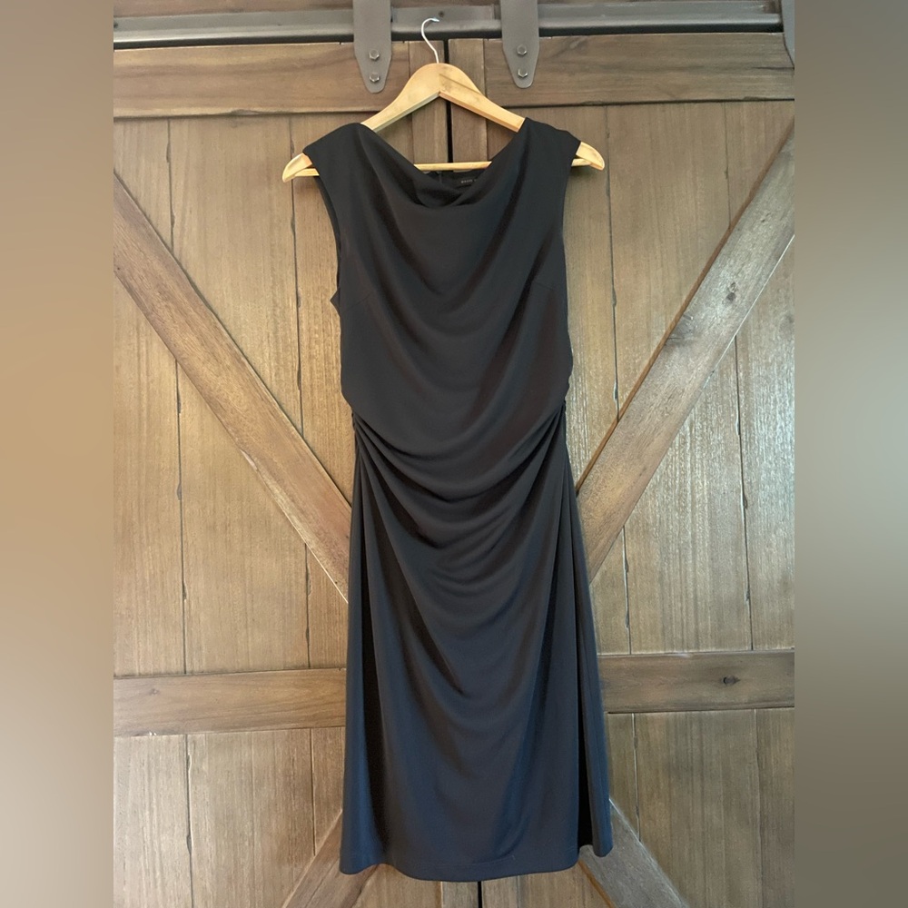 Classic chic Little Black Ruched Dress